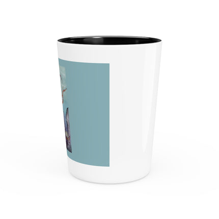 Beautiful Shells by Virginia Frances Sterrett Ceramic Shot Glass