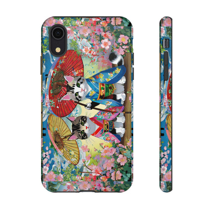 Kimono Kitties Phone Cases