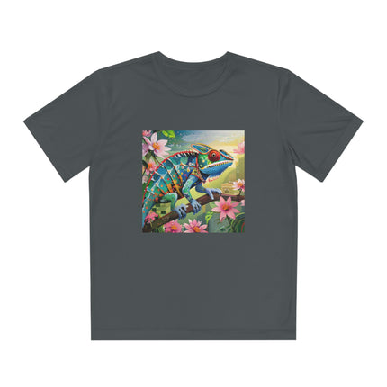 Camouflage Chameleon Youth Competitor Tee