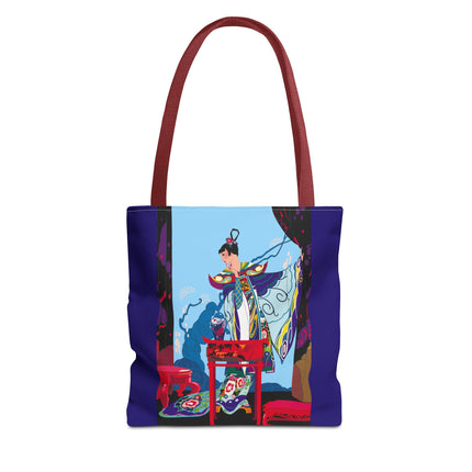 A Visual Journey by Umberto Brunelleschi Tote Bag (AOP)