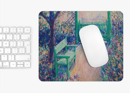 The Artist’s Garden by Theodore Earl Butler Mouse Pad, Round and Rectangle