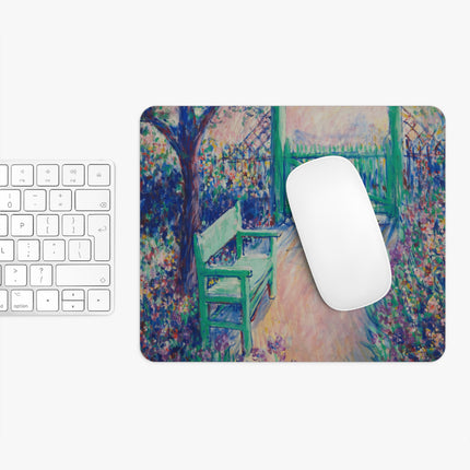 The Artist’s Garden by Theodore Earl Butler Mouse Pad, Round and Rectangle