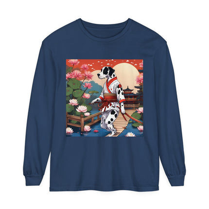 Doberman of the Rising Sun Long Sleeve T-Shirt