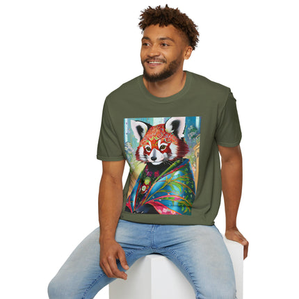 Cybernetic Red Panda Softstyle T-Shirt