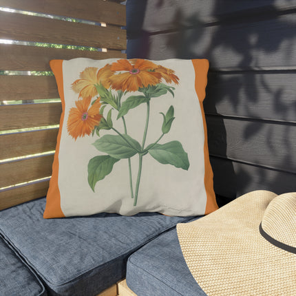 Choix des plus belles fleurs, Plate 044 by Pierre Joseph Redouté Outdoor Pillows