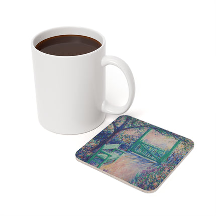 The Artist’s Garden Cork Back Coaster