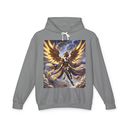 Valkyrie Descending Through Storm Hoodie