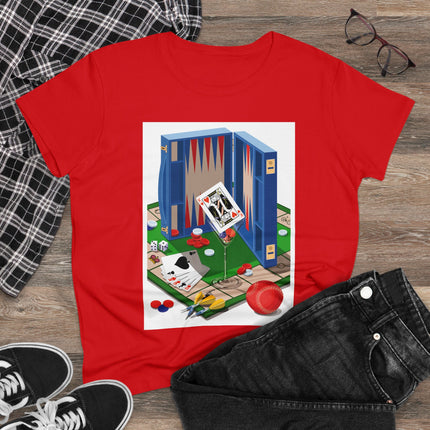Games Unleashed Women's Midweight Cotton Tee