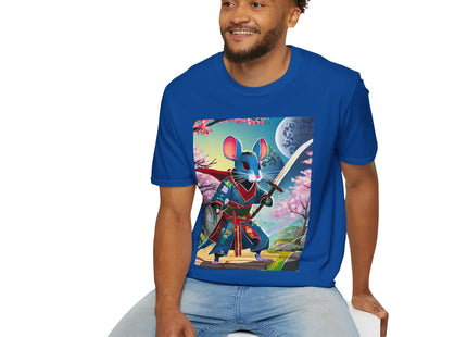 Cyber Samurai Rat Softstyle T-Shirt