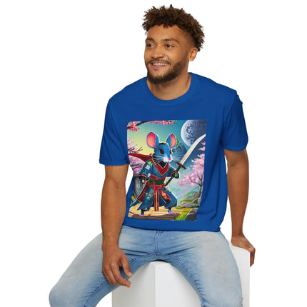 Cyber Samurai Rat Softstyle T-Shirt