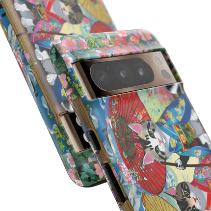 Kimono Kitties Phone Cases