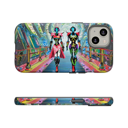 Cyber Punk Robot Models Phone Cases