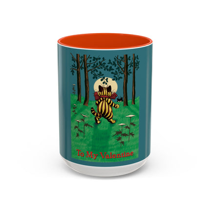 Peekaboo by Louis Wain Colorful Mugs (11oz, 15oz)