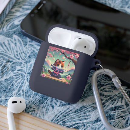 Samurai Kitten AirPods and AirPods Pro Case