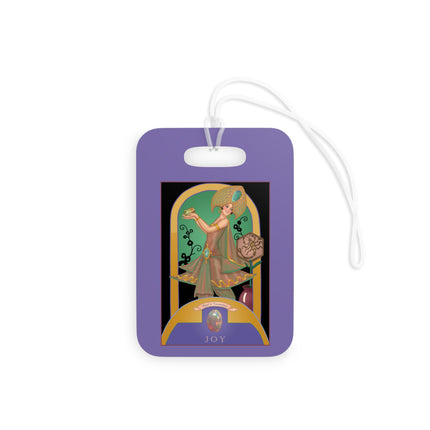 October & Opal, Tourmaline (from the Gem Series) by Sofia Chiostri Luggage Tags