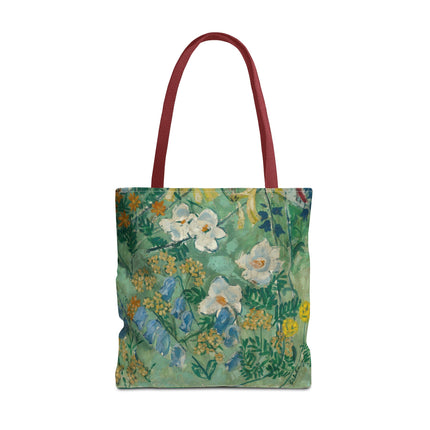 Flowers by August Babberger Tote Bag (AOP)