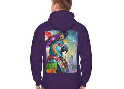 The Parrot Aristocrat – Heavy Blend™ Hooded Sweatshirt