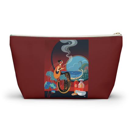 Golden Day Serenade Cosmetic Bag – Elegant Harmony & Sunlit Grace