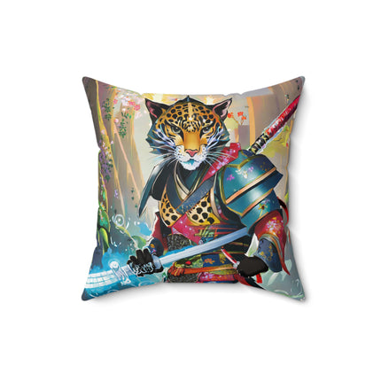 Circuit Samurai Spun Polyester Square Pillow