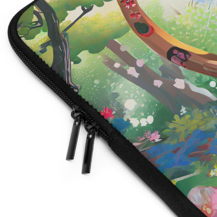 Majestic Tiger Cub Laptop Sleeve