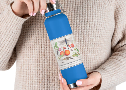 Natural History Ensemble, No. 7 by Anselmus Boëtius de Boodt Copper Vacuum Insulated Bottle, 22oz