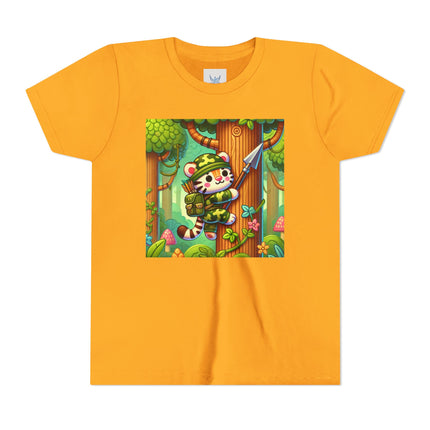 Stealthy Stripes Youth Short Sleeve Tee