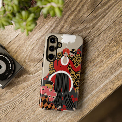 Masquerade Elegance Phone Case – Dramatic Glamour & Timeless Allure