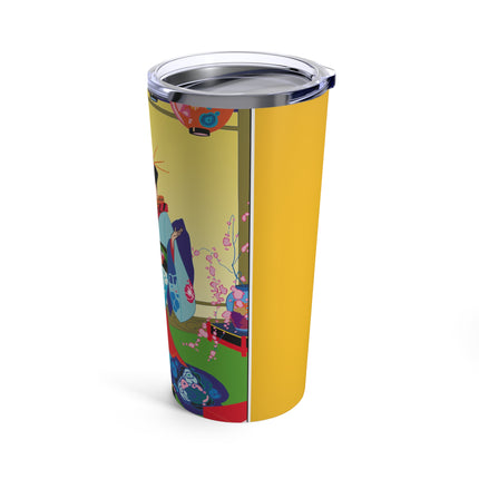 A Timeless Journey by Umberto Brunelleschi Tumbler 20oz