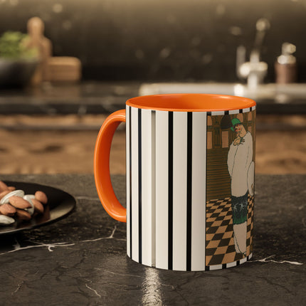 Les Hermines by Georges Lepape Colorful Mugs (11oz, 15oz)