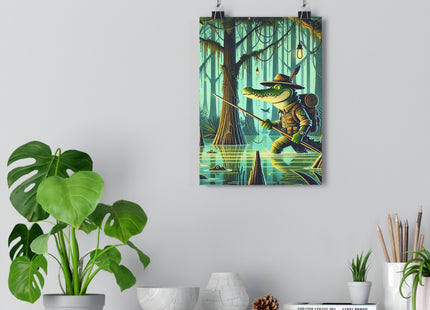 Swamp Stalker Giclée Art Print