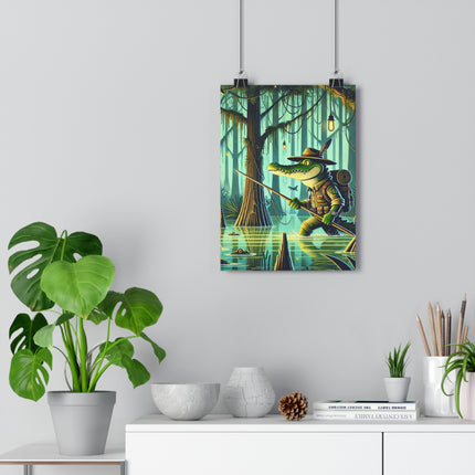 Swamp Stalker Giclée Art Print