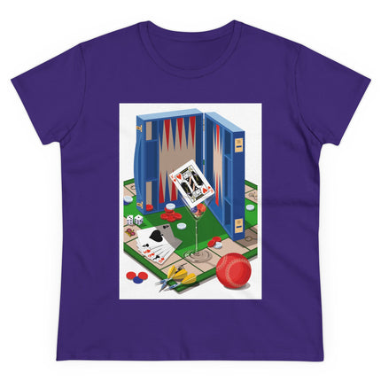 Games Unleashed Women's Midweight Cotton Tee