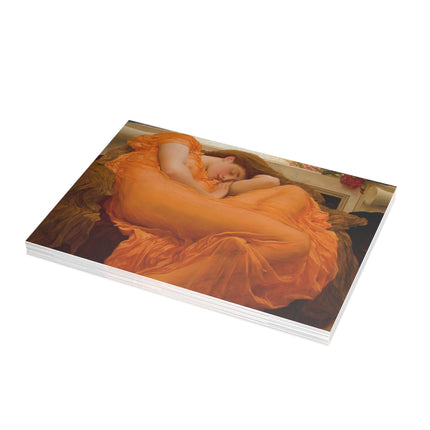 Flaming June by Frederic Leighton Postcards (envelopes included) - Bundles of 10, 30, 50 Pieces
