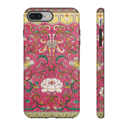 Pink Floral Pattern by Owen Jones Phone Cases
