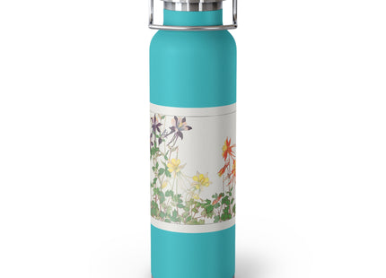 Aquilegia Flower by Tanigami Kônan Copper Vacuum Insulated Bottle, 22oz