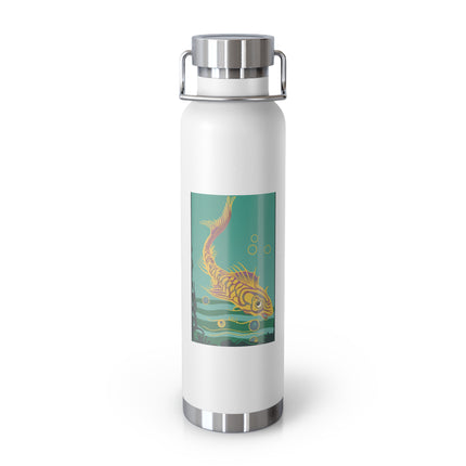 Golden Serenity Copper Vacuum Insulated Bottle, 22oz