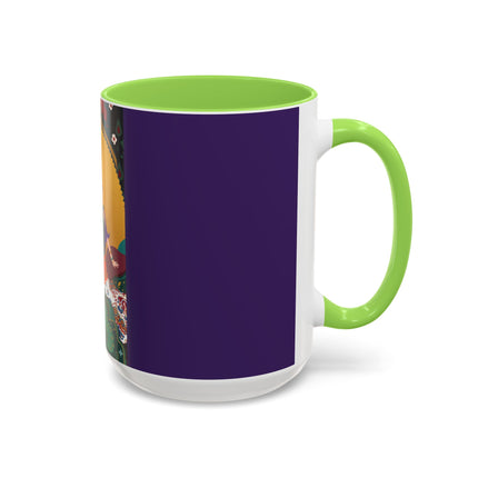 The Jewel Pavilion Colorful Mug (11oz, 15oz) – Royal Elegance, Peacock Beauty & Jewel-Toned Splendor