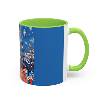🎋❄️ The Winter Lantern Celebration Colorful Mug – Elegant Asian Christmas Fantasy