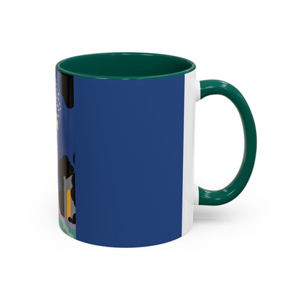 Butterfly Enchantress Colorful Mugs – Ethereal Art Deco Magic & Transformation