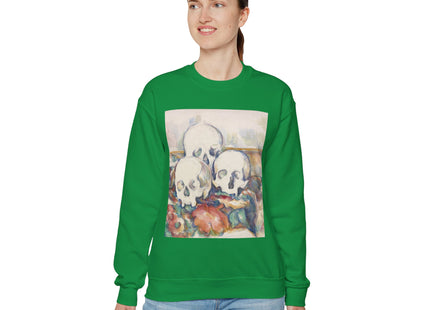 The Three Skulls by Paul Cézanne Unisex Heavy Blend™ Crewneck Sweatshirt