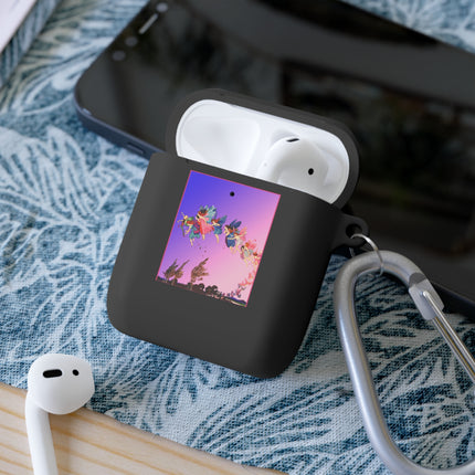 Fairies, Pixies, and Petals in Twilight's Embrace AirPods Case Cover