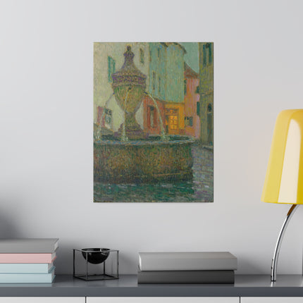 The Fountain at Saint-Paul – Henri Le Sidaner’s Tranquil Vision