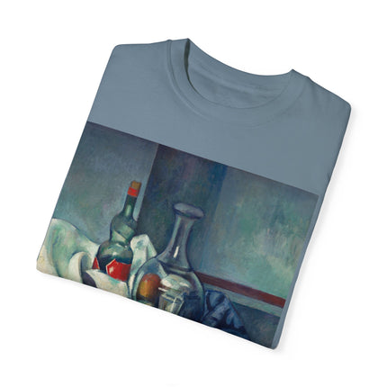 The Peppermint Bottle by Paul Cézanne Unisex Garment-Dyed T-shirt