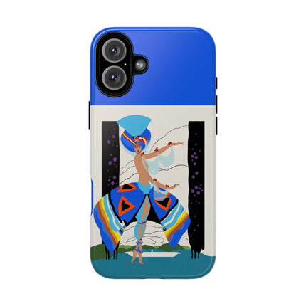 Exotic Dancer Phone Case – Vibrant Performance & Art Deco Flair