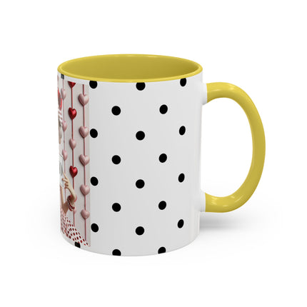 Fashionably Yours, XOXO Colorful Mugs (11oz, 15oz)