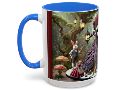 Malice in Wonderland – Gothic Halloween Colorful Mugs (11oz, 15oz)