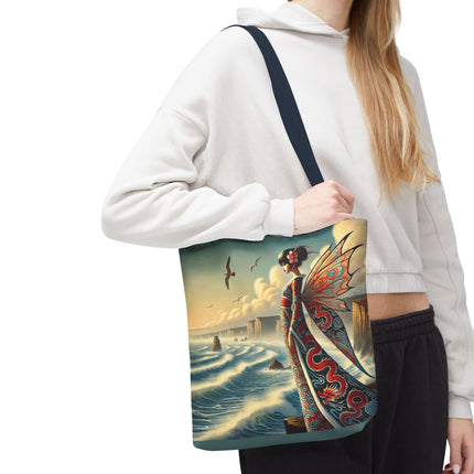 The Coastal Fairy Tote Bag – Serene Grace & Oceanic Magic
