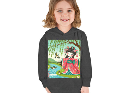 Sparrow Dance Geisha Fairy Toddler Pullover Fleece Hoodie