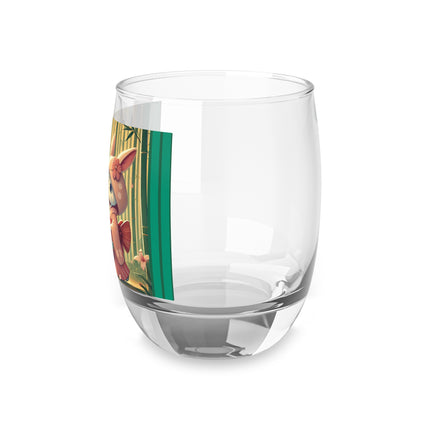 Geisha Kitten’s Easter Stroll Whiskey Glass