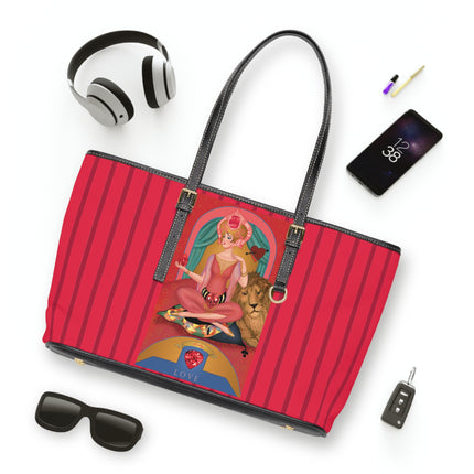 July & Ruby (from the Gem Series) by Sofia Chiostri PU Leather Shoulder Bag